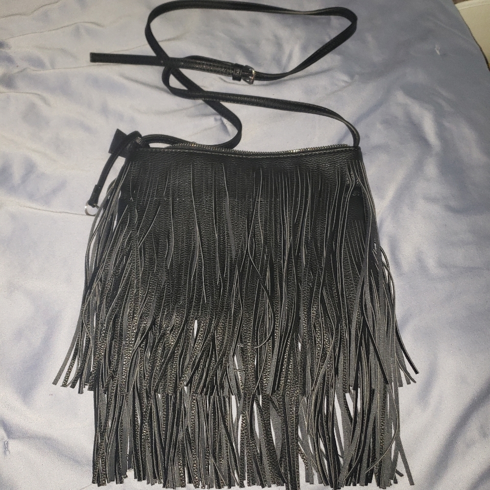 Carlos Santana Fringe Purse